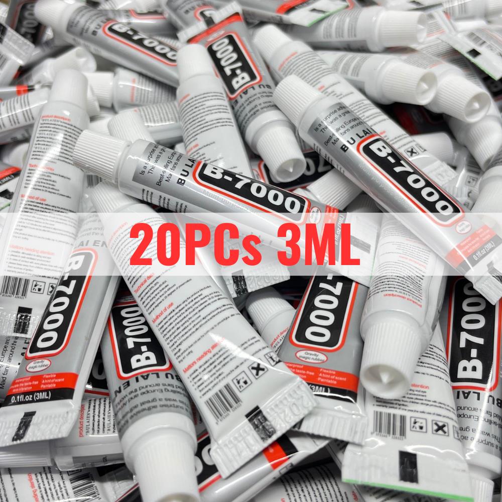 Contact Cement Glue - 1/5/10/20 Stück B7000 3 ml Glas
