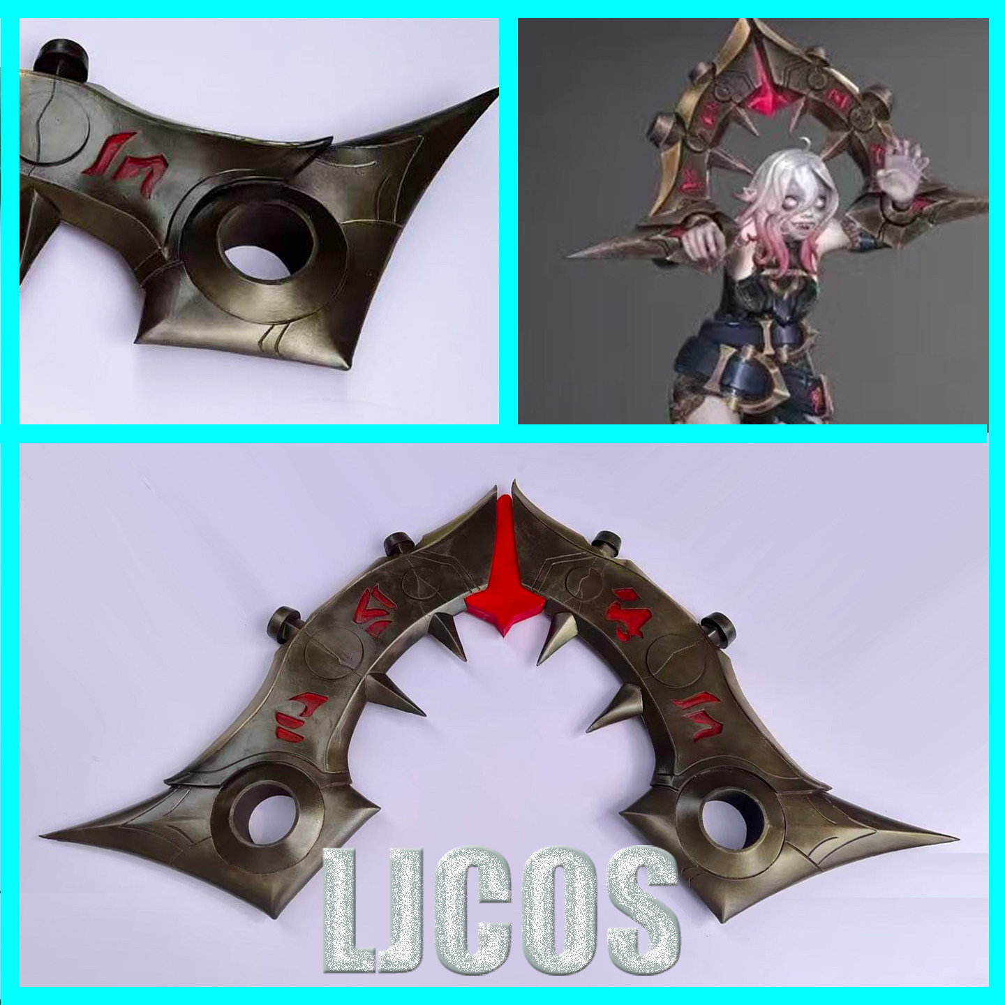 Briar Cosplay Prop - Briar Shackles LOL Cosplay-Requisiten Halloween Weihnachten