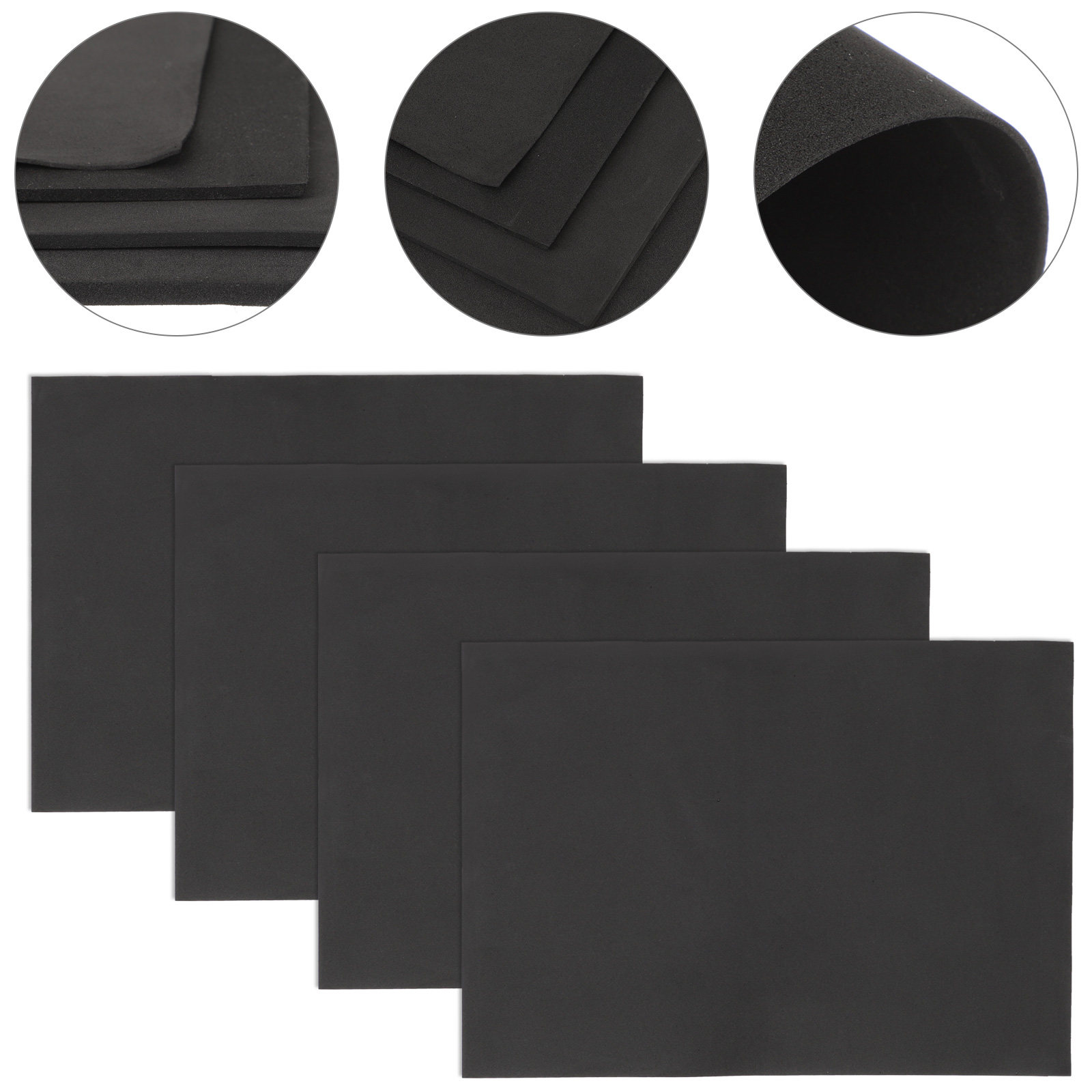 Cosplay Prop Foam Board - 4 Stück Eva-Schaumstoffplatten DIY Bastelmaterial Handgemachte