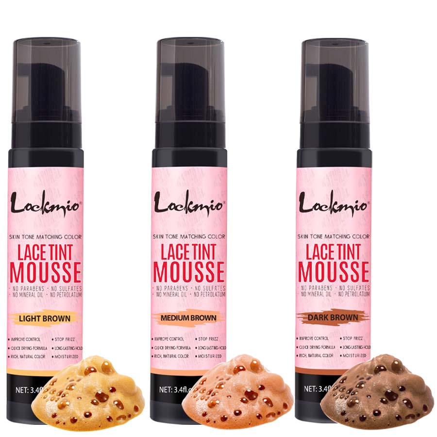 Hair Spray Color - LOCKMIO 100ml Perücken-Tönungsschaum für Lace-Perücken und