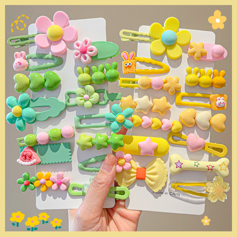 Hair Spray Color - 14-8 Teile/satz Candy Farbe Cartoon Bowknot