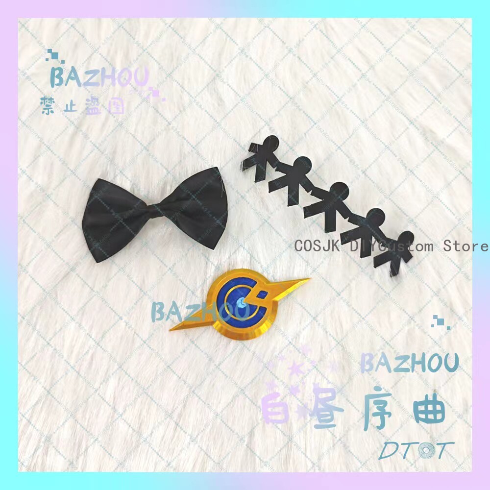 Cosplay Prop Bow - Genshin Impact Tartaglia Bogen Haaraccessoire Requisite