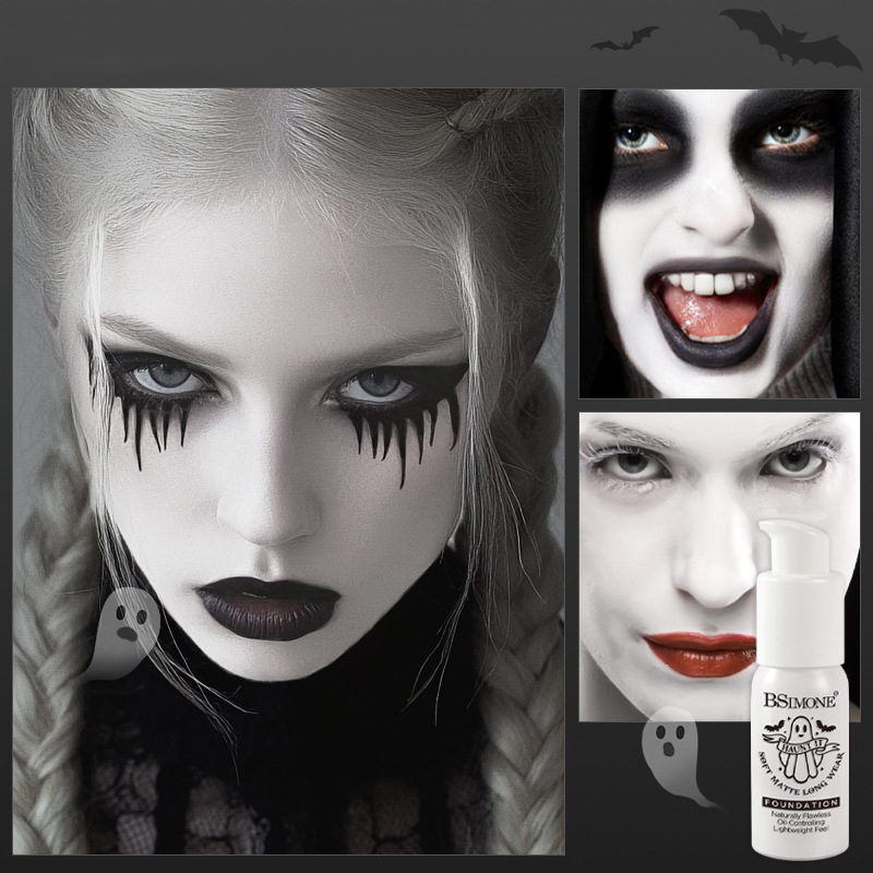 Cosplay Prop Primer - Matte Weiße Flüssige Foundation Make-up Aufbaubarer