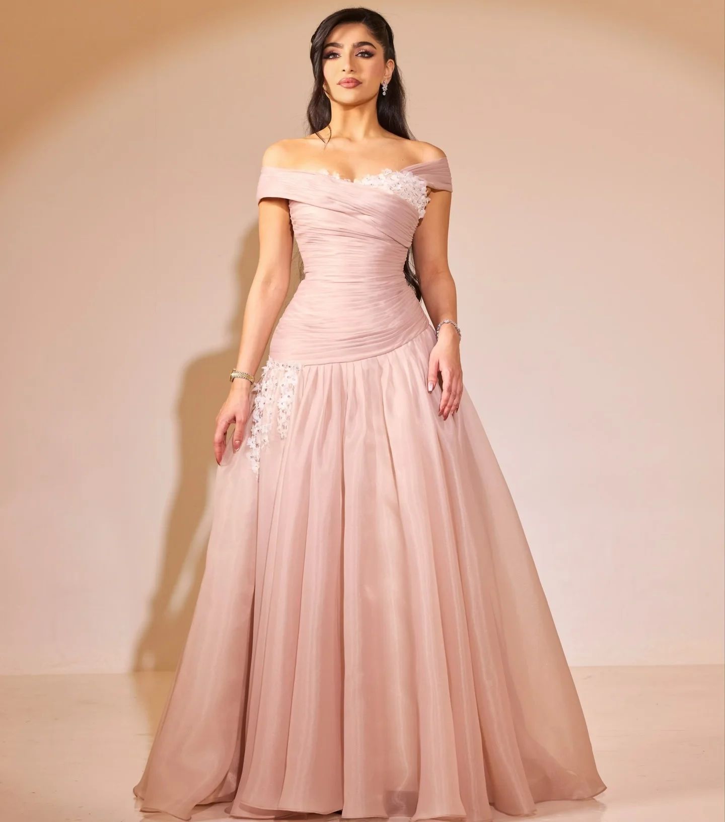 Briar Cosplay Prop - Luxuriöses Abendkleid aus Chiffon mit Pailletten
