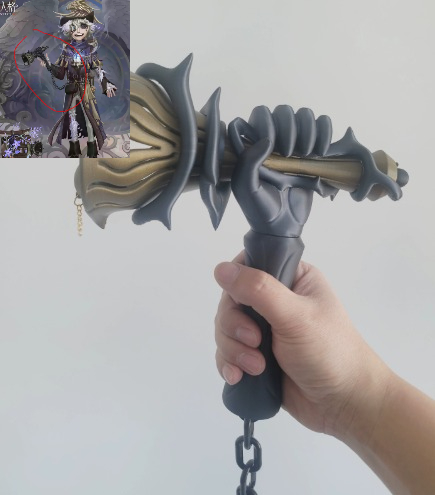 Cosplay Prop 3D Print - Identity V Feuerwehrmann Cosplay Anime 3D-Druck