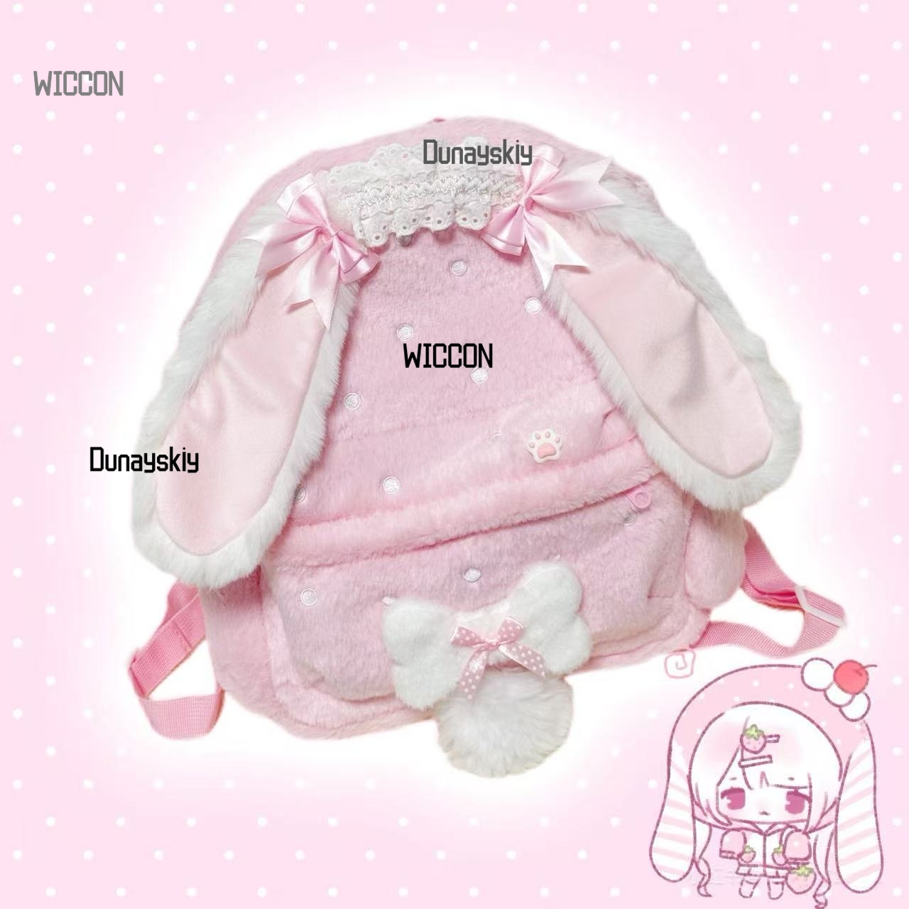 Jirai Kei Lolita Kaninchen Ohr – Cosplay Prop Bag Bewertung und Preis
