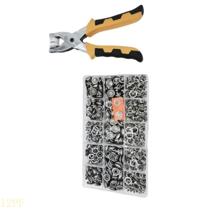 12PF 11 mm Metall-Druckknöpfe  – Snap Plier Setter Bewertung und Preis