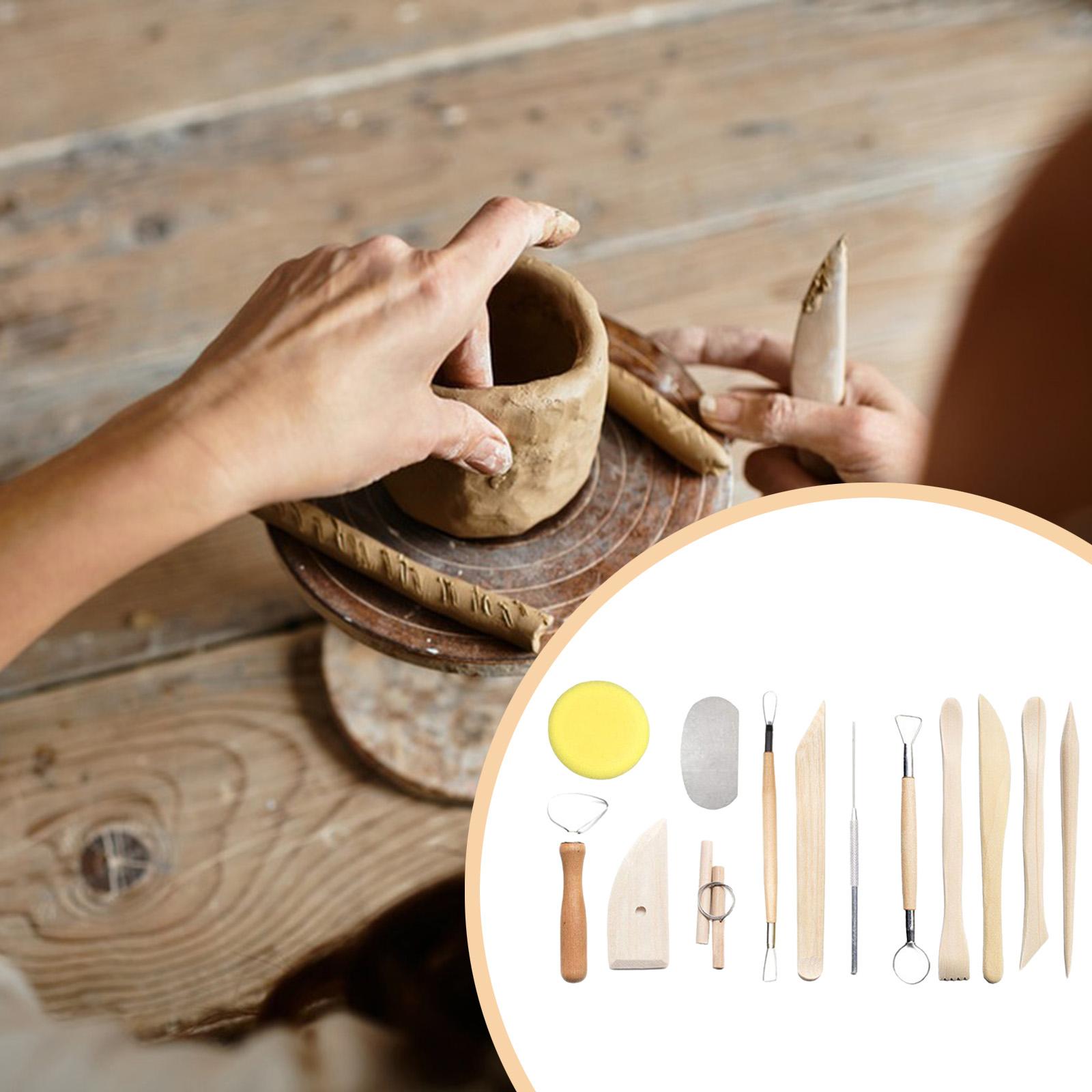 Töpferei-Skulptur Holz Metall  – Foam Clay Sculpt Bewertung und Preis