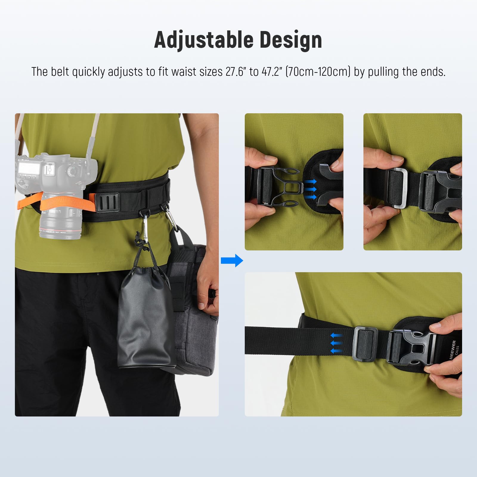 NEEWER Multifunktions-Hüftgurt – D Ring Strap Bewertung und Preis