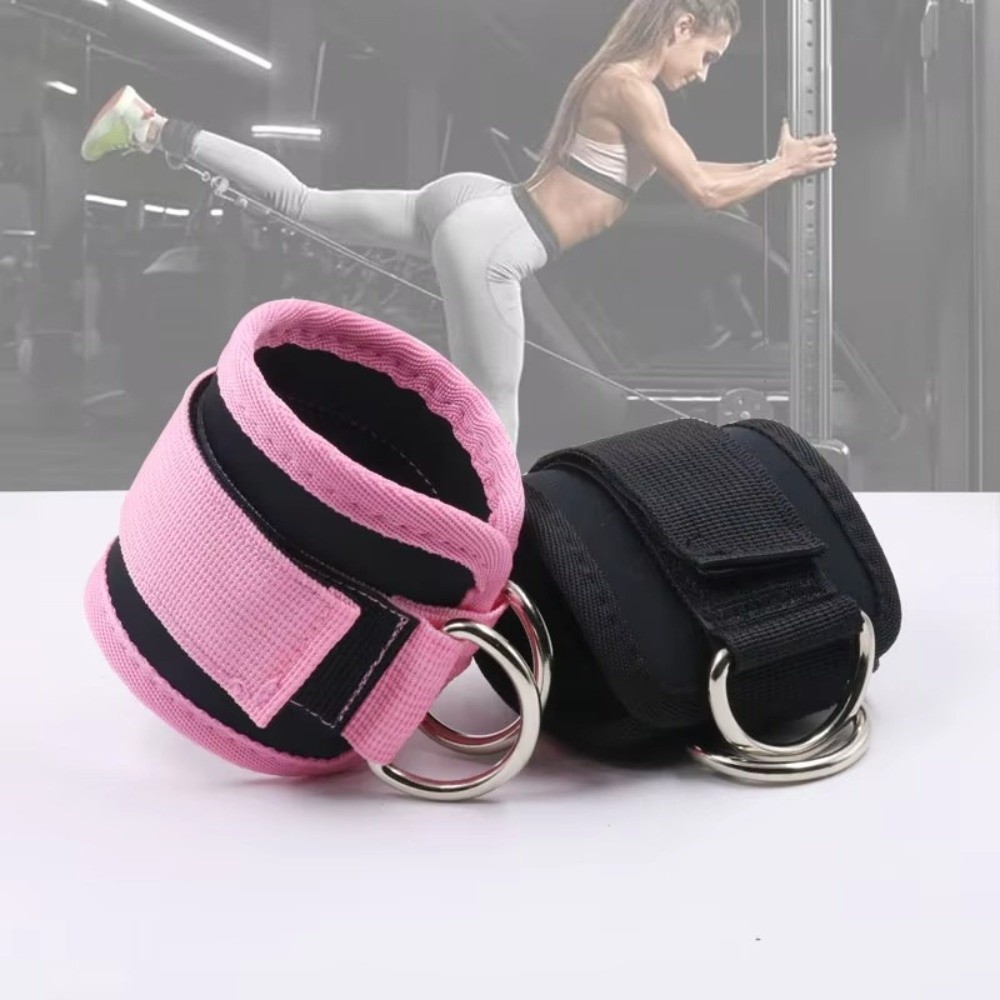 Doppel-D-Ring Gym-Fußgelenkrie – D Ring Strap Bewertung und Preis