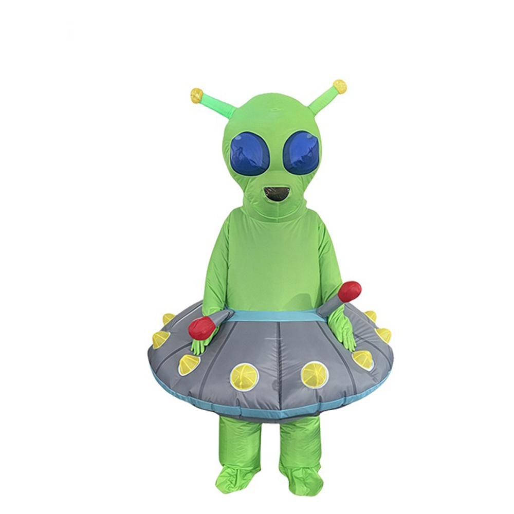Grüner UFO-Alien Aufblasbarer  – Cosplay Prop Business Bewertung und Preis