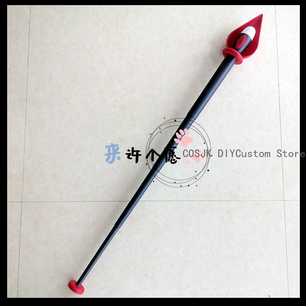 Alastor Cane Zepter-Stab Requi – Cosplay Prop 3D Print Bewertung und Preis