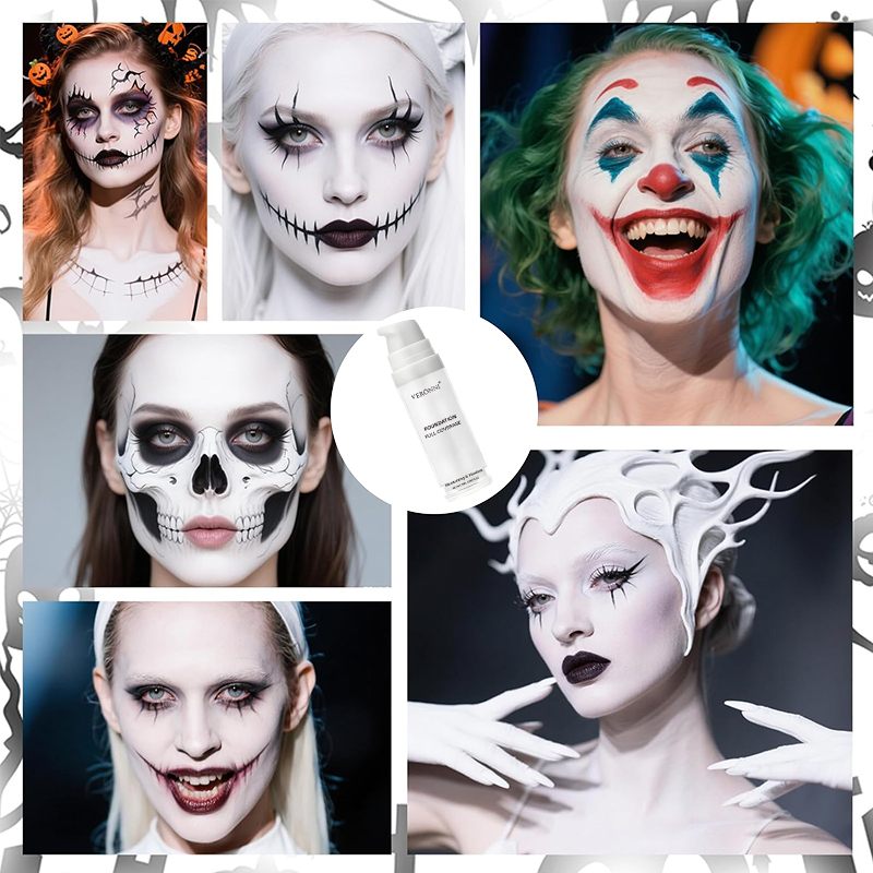 Mattweißes flüssiges Foundatio – Cosplay Prop Primer Bewertung und Preis
